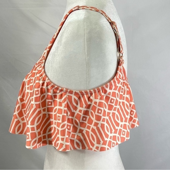 ANTONIO Melani SC Flutter Bikini Bra Top In Guava Woman’s Size Small NWT - Picture 2 of 10